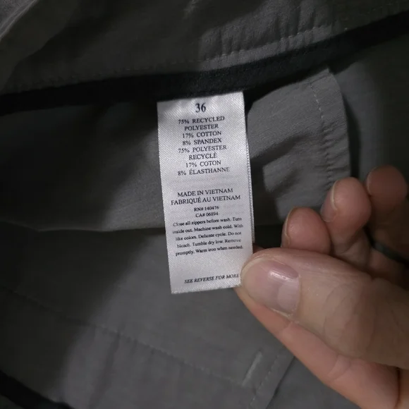 Faherty Mens Ice Grey 9" All Day Shorts 1.0 MSC0012 Size 36 - Picture 2 of 11